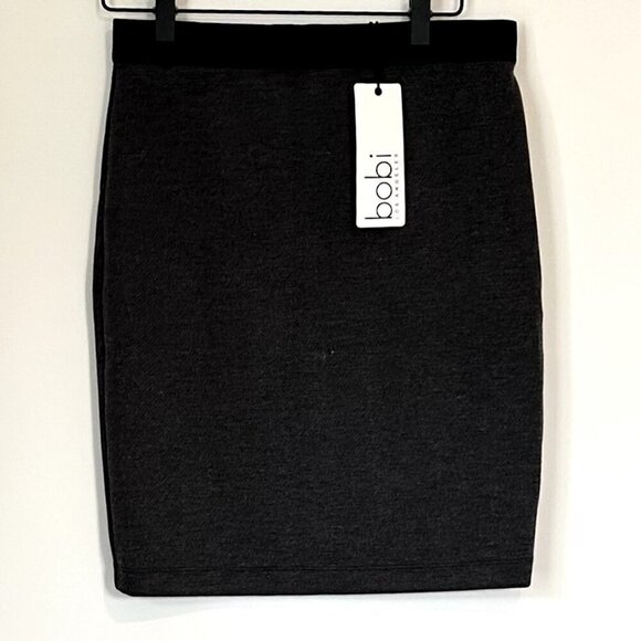 NWT Bobi Gray Pencil Skirt - Size: Small - Picture 1 of 5